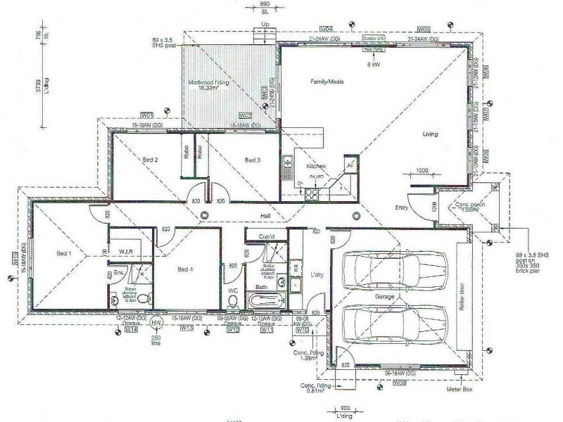 4 Rubicon Rise, Northdown TAS 7307 Floorplan
