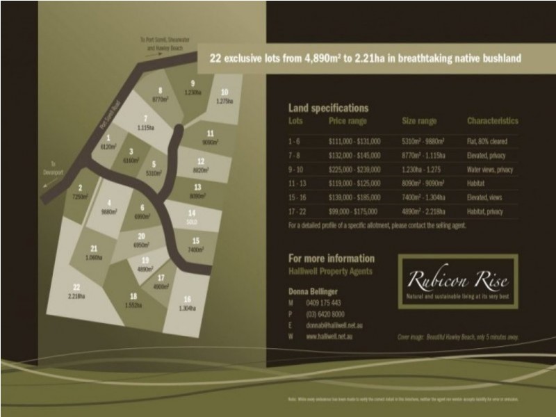 15 Rubicon Rise, Northdown TAS 7307