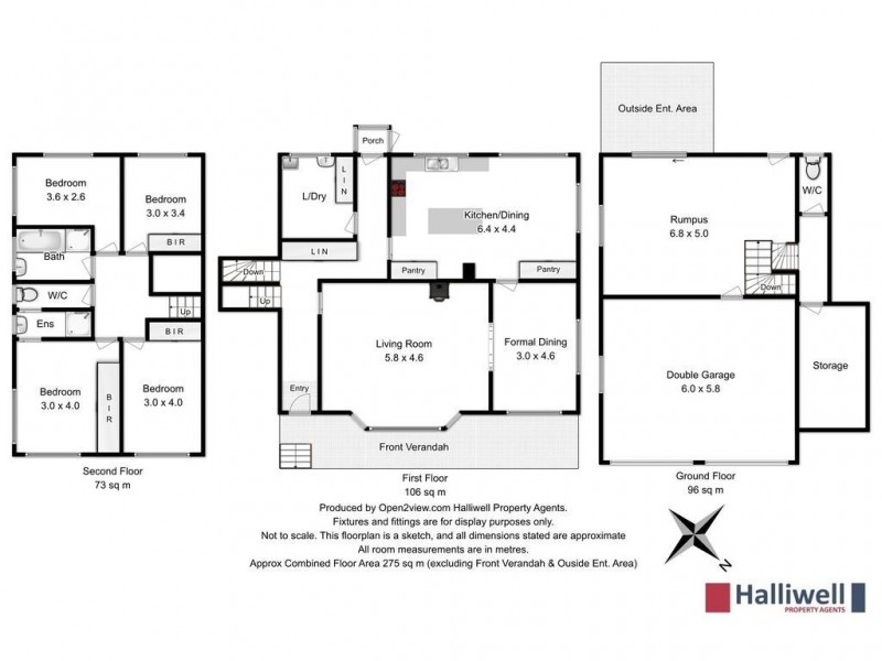 1134 Melrose Road, Lower Barrington TAS 7306 Floorplan