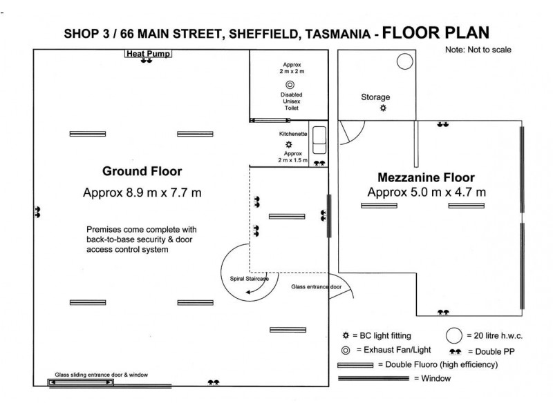3/66 Main Street, Sheffield TAS 7306 Floorplan