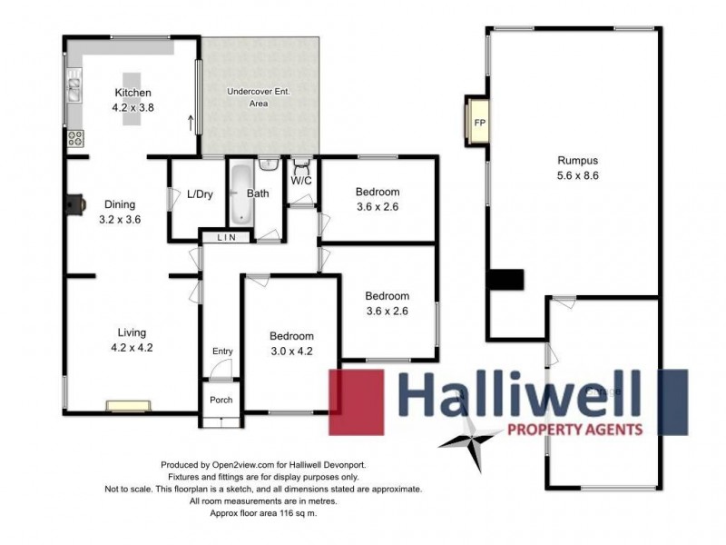 14 Gerrand Street, Latrobe TAS 7307 Floorplan