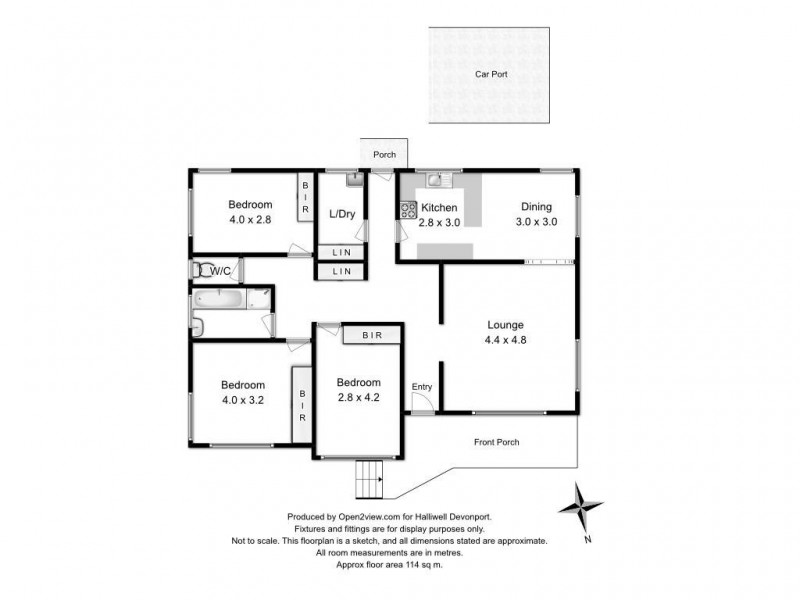 11 Warkworth Court, East Devonport TAS 7310 Floorplan