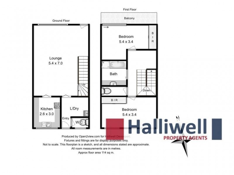 3/7 Percy Street, Devonport TAS 7310 Floorplan
