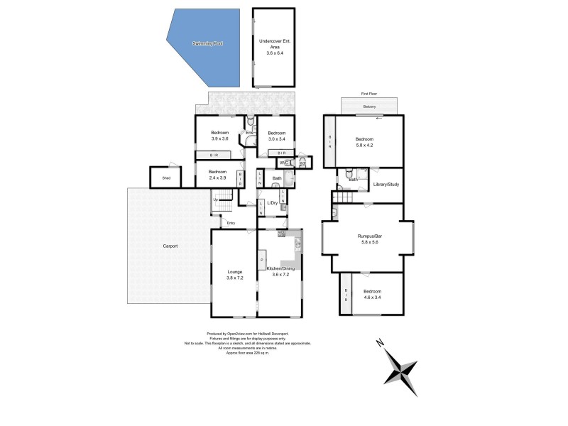72 Berrigan Road, Miandetta TAS 7310 Floorplan