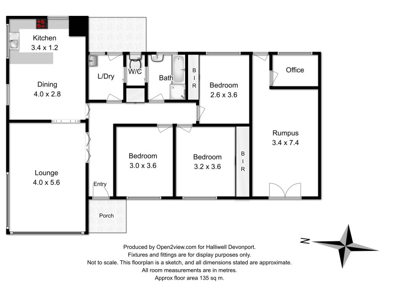 13 Sharon Court, Devonport TAS 7310 Floorplan