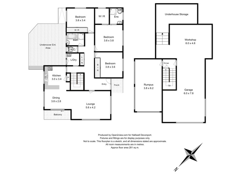 51 Lyons Avenue, Miandetta TAS 7310 Floorplan
