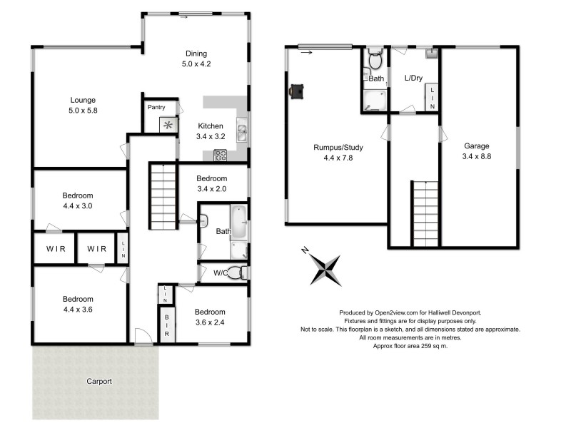 25 Coomera Crescent, Miandetta TAS 7310 Floorplan