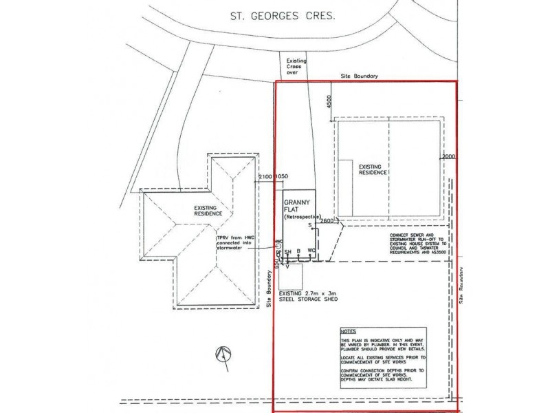 1 St Georges Crescent, Shearwater TAS 7307 Floorplan