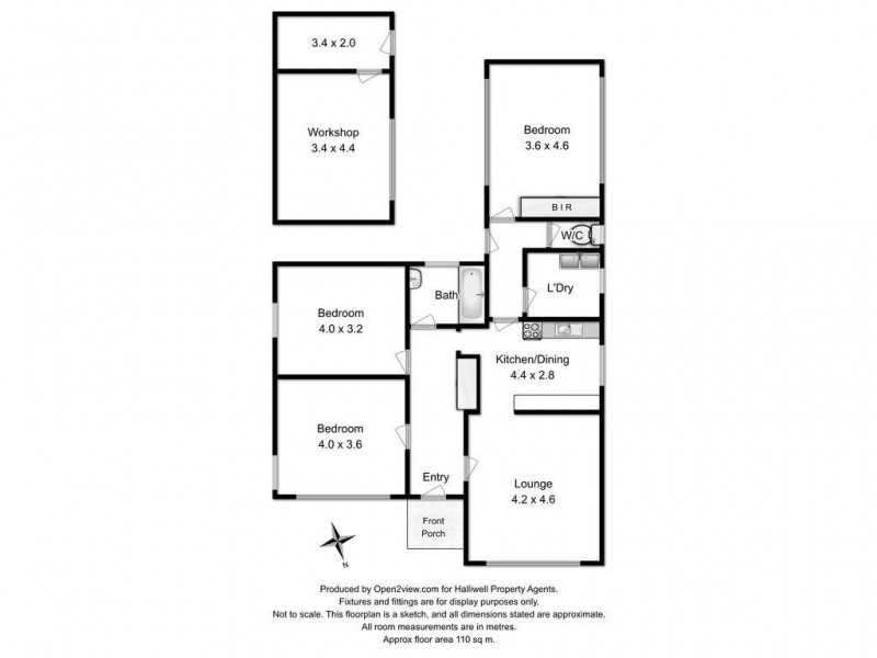 129 Oldaker Street, Devonport TAS 7310 Floorplan