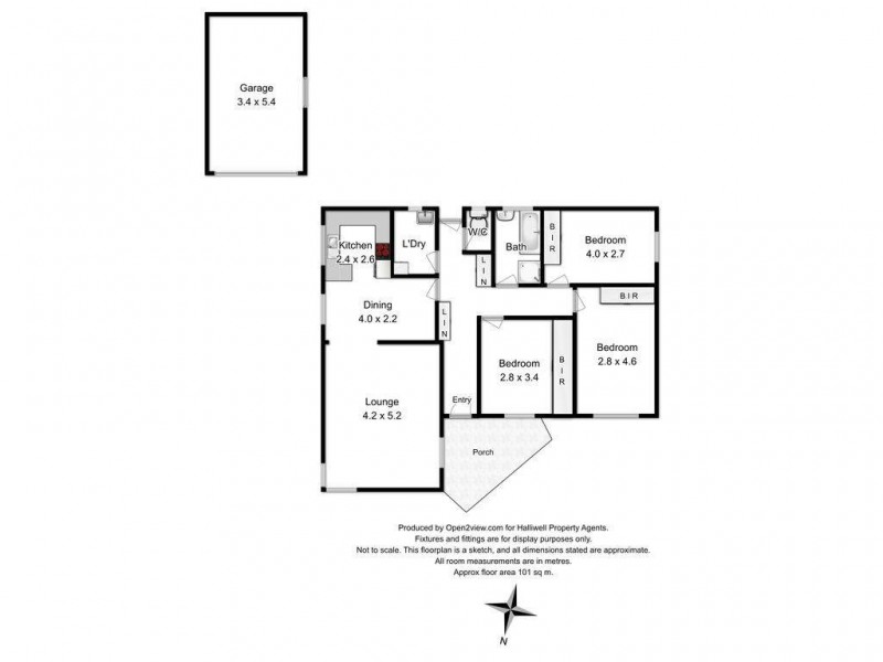 107 George Street, Devonport TAS 7310 Floorplan
