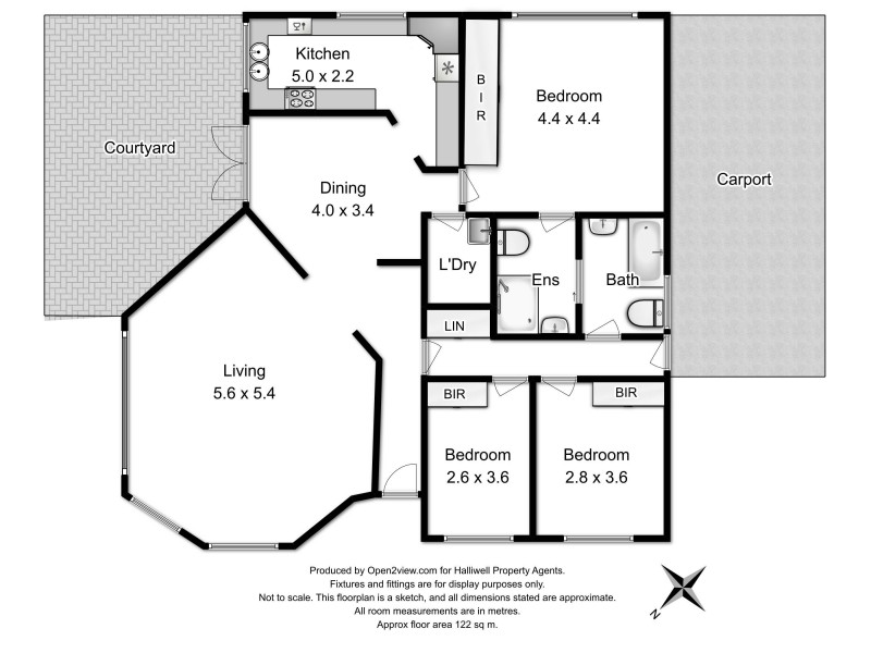 1 Harding Drive, Turners Beach TAS 7315 Floorplan