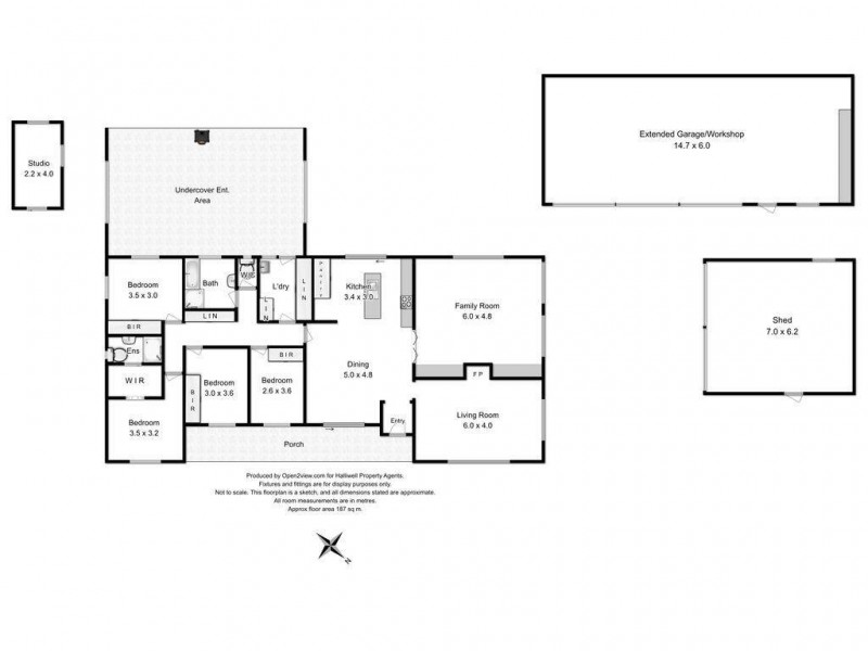 4 Linden Heights, Don TAS 7310 Floorplan