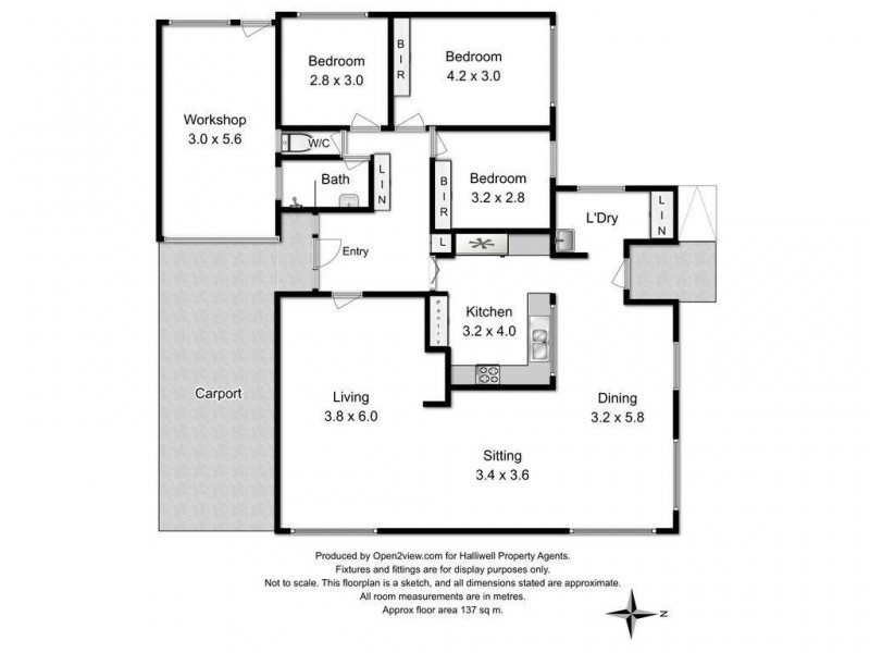 13 Nyora Court, Miandetta TAS 7310 Floorplan
