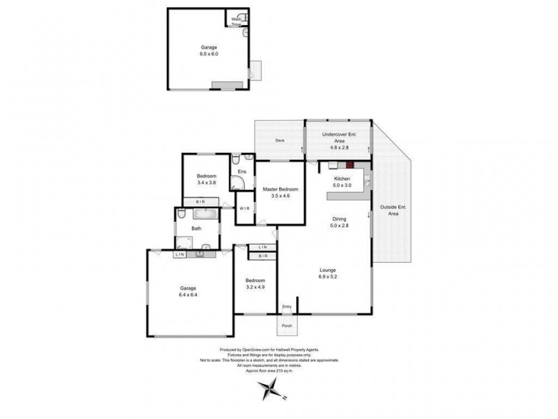 6 The Avenue, Latrobe TAS 7307 Floorplan