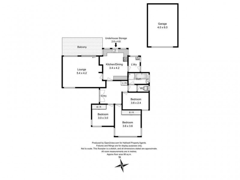 34 South Road, West Ulverstone TAS 7315 Floorplan