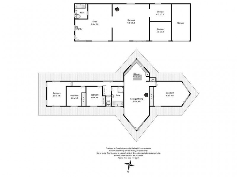 130 Maloneys Road, Sunnyside TAS 7305 Floorplan