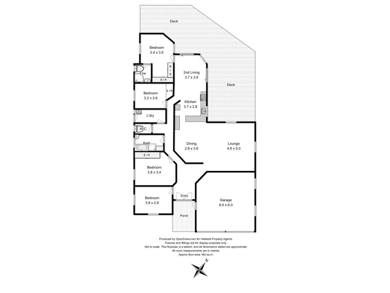 13 Nell Crescent, Ulverstone TAS 7315 Floorplan