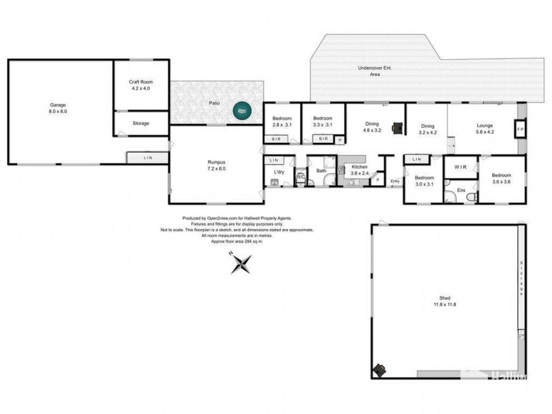 4402 Frankford Road, Harford TAS 7307 Floorplan