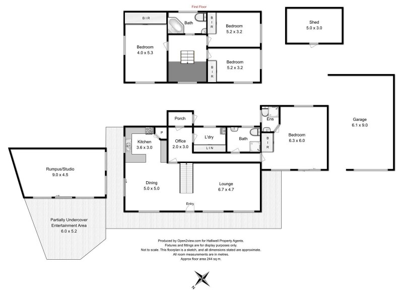 2 Richardson Drive, Don TAS 7310 Floorplan