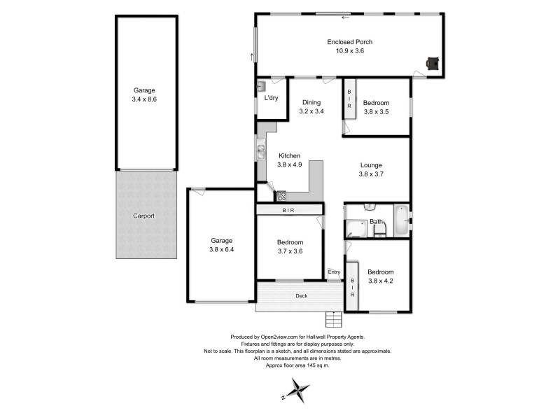 137 David Street, East Devonport TAS 7310 Floorplan