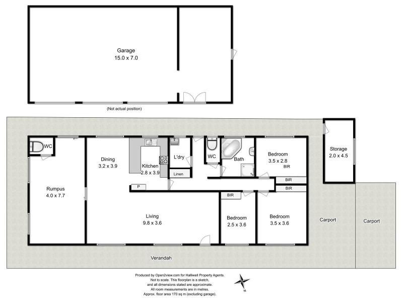 87 Clayton Drive, Spreyton TAS 7310 Floorplan