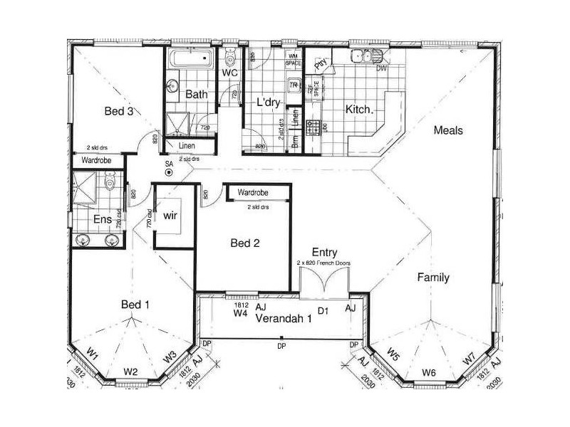 124 Castle Drive, Tarleton TAS 7310 Floorplan