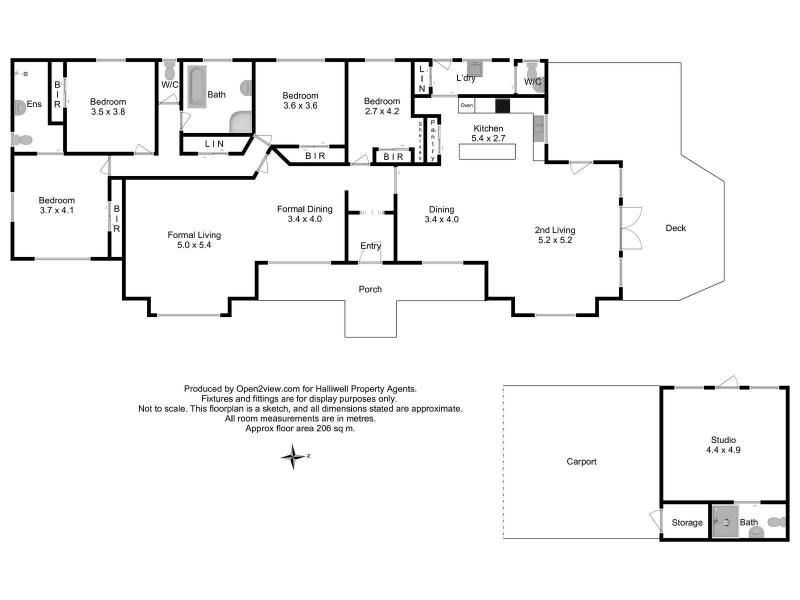 4 Malunnah Close, Devonport TAS 7310 Floorplan