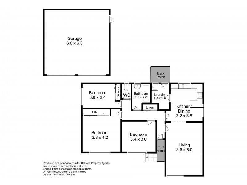 78 John Street, East Devonport TAS 7310 Floorplan