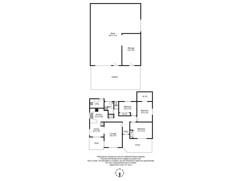 25 Elizabeth Street, Devonport TAS 7310 Floorplan