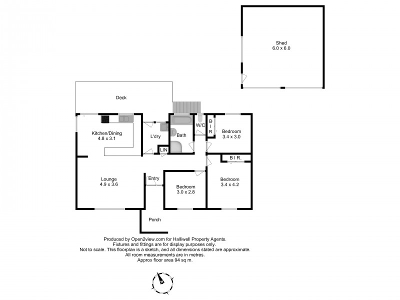 16 Tingha Way, West Ulverstone TAS 7315 Floorplan