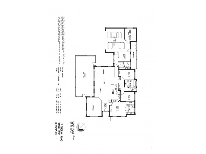 17 Tugrah Road, Stony Rise TAS 7310 Floorplan