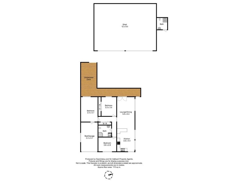 14 Alexander Street, Shearwater TAS 7307 Floorplan