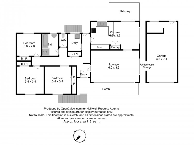 11 Amy Street, West Ulverstone TAS 7315 Floorplan