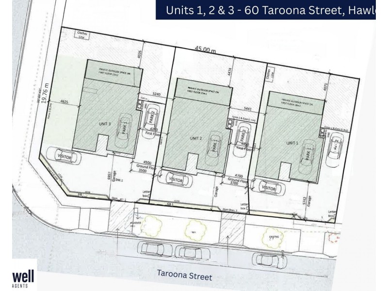1,2&3/60 Taroona Street, Hawley Beach TAS 7307