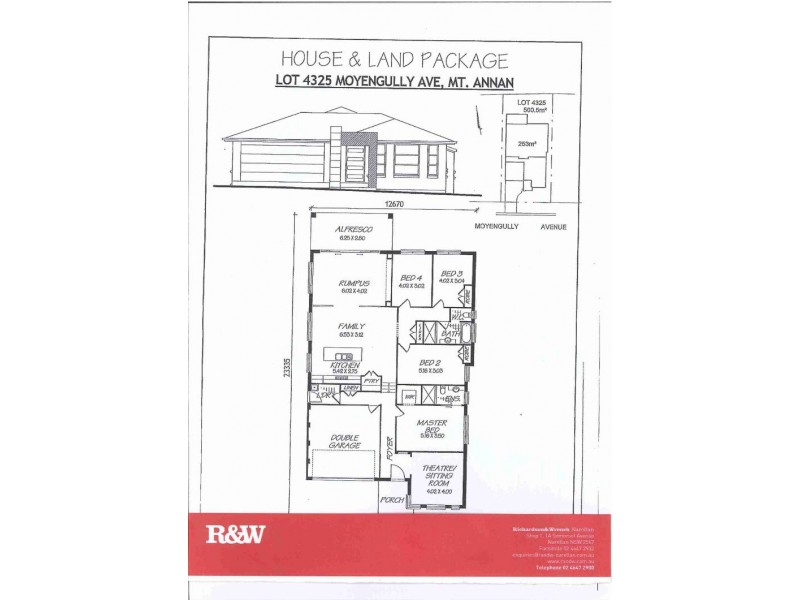 26 (lot 4325) Moyengully Avenue, Mount Annan NSW 2567