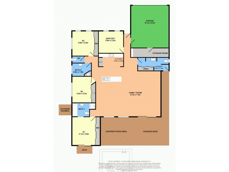 6 Lake Court, Urunga NSW 2455 Floorplan
