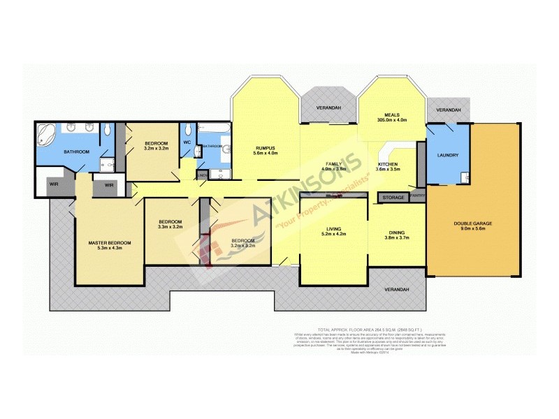 85 Faviell Drive, Bonville NSW 2441 Floorplan