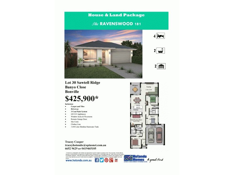 Lot 30 Banyo Close, Bonville NSW 2441 Floorplan