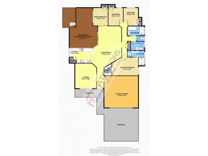 3 Lorikeet Avenue, Boambee East NSW 2452 Floorplan