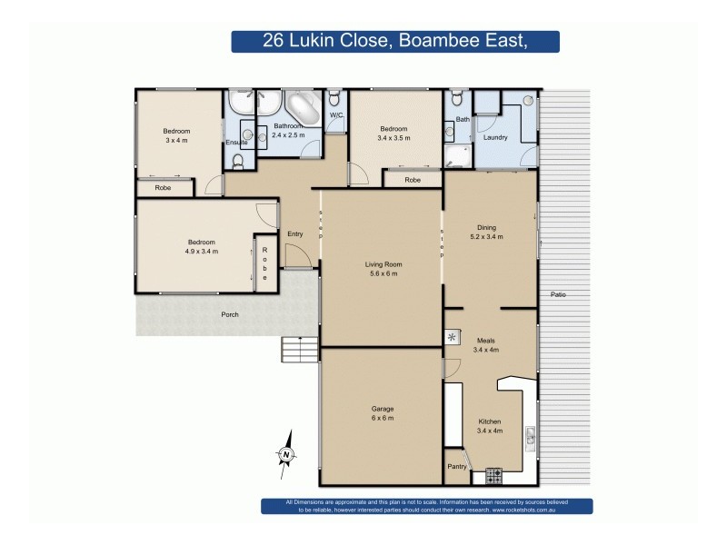 26 Lukin Close, Boambee East NSW 2452 Floorplan