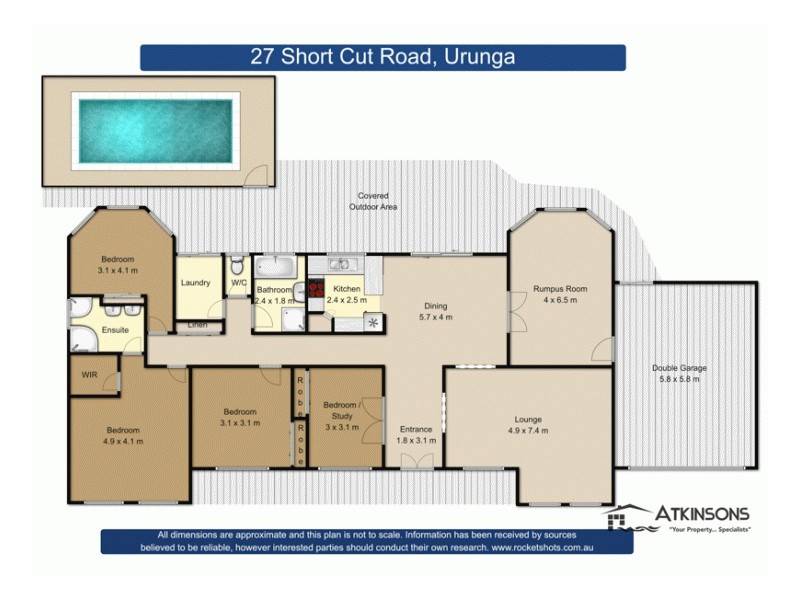27 Short Cut Road, Urunga NSW 2455 Floorplan