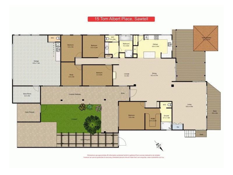 15 Tom Albert Place, Sawtell NSW 2452 Floorplan