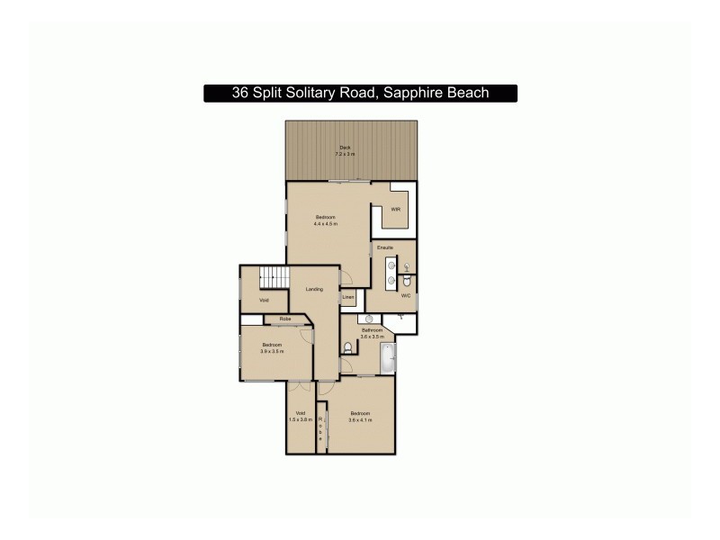 36 Split Solitary Road, Sapphire Beach NSW 2450 Floorplan