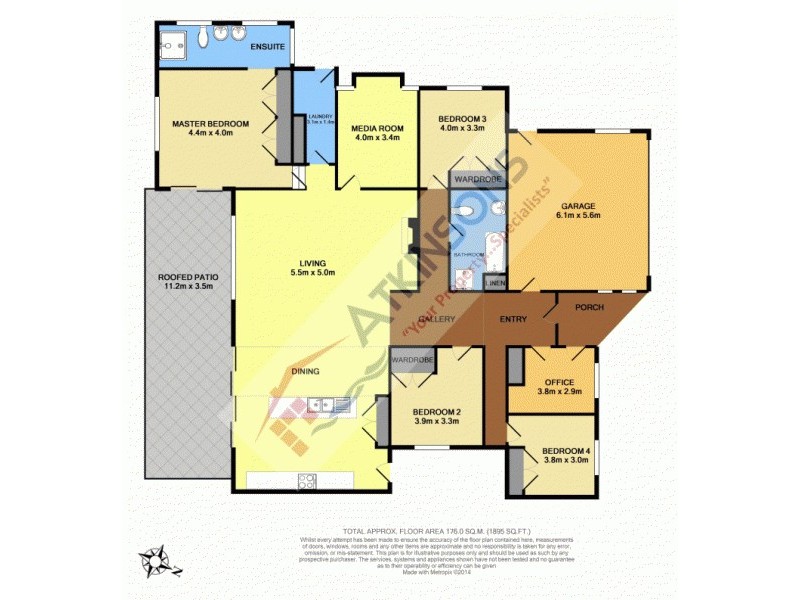 56 Royal Palm Drive, Sawtell NSW 2452 Floorplan