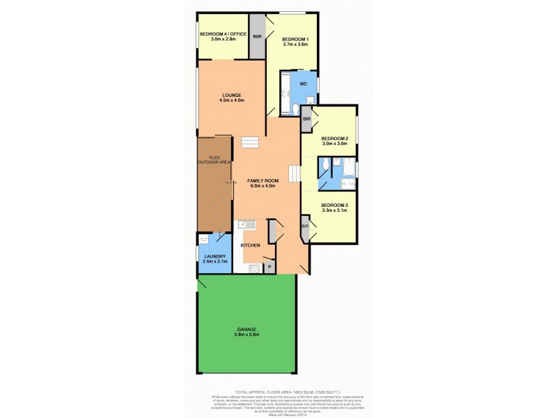 12 Eckford Close, Boambee East NSW 2452 Floorplan