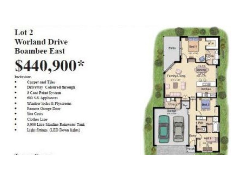 Lot 2 Worland Drive, Boambee East NSW 2452
