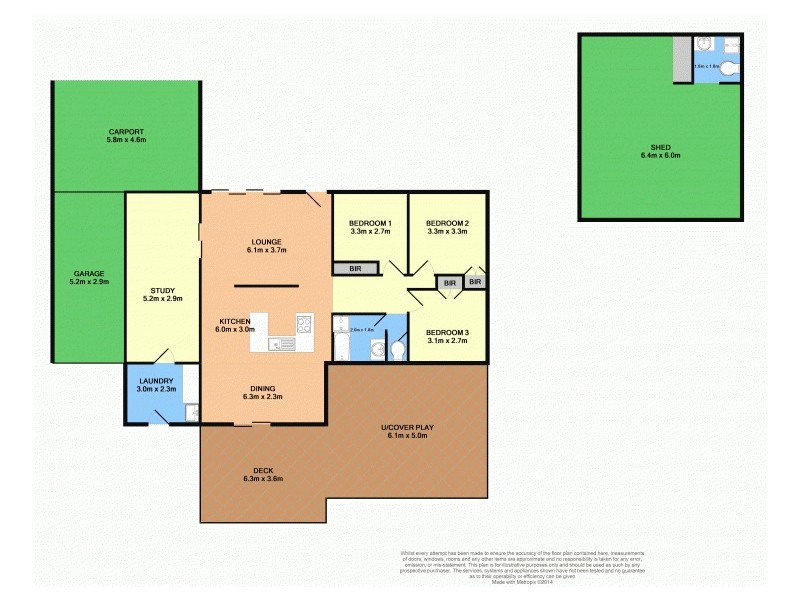 43 Cavanba Road, Toormina NSW 2452 Floorplan