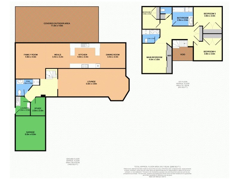 36 Driftwood Court, Coffs Harbour NSW 2450 Floorplan