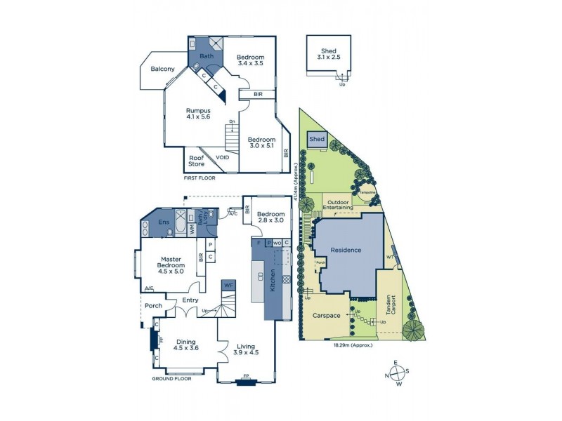 33 Highgate Grove, Ashburton VIC 3147 Floorplan