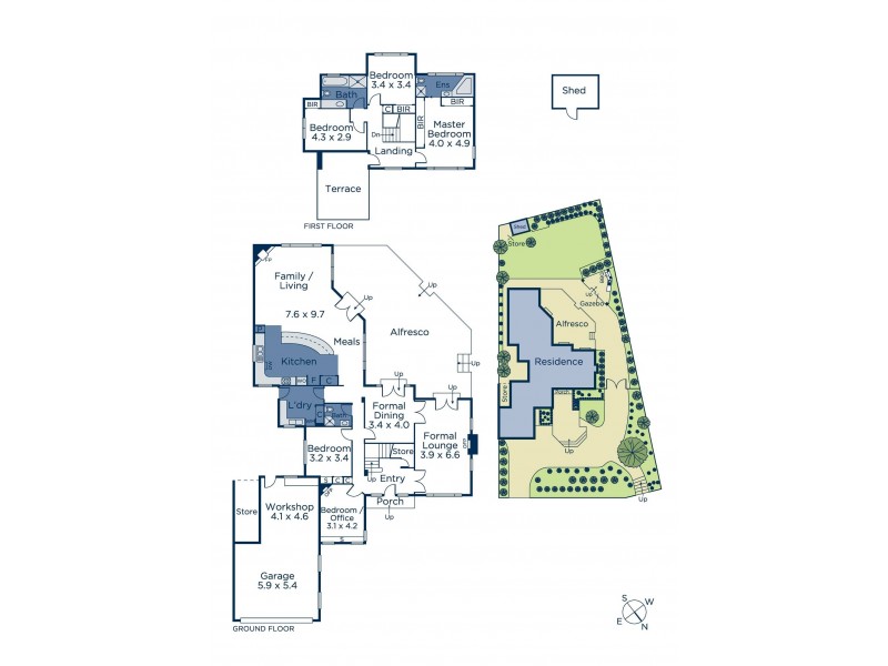 56 Riverside Avenue, Balwyn North VIC 3104 Floorplan